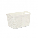 Hoiukast Ucsan Plastik 8691459014083, 6.6 l, valge v., 26 x 17 x 20 cm