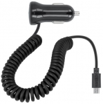 Auto laadija Forever, Micro USB, must