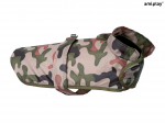 Vihmamantel koerale Amiplay Bristol, must/roheline, 48 cm