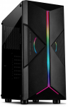 Arvuti korpus Inter-Tech IT-3306 Cavy, must v.