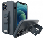 Telefoni &uuml;mbris Hurtel Rope Case, Apple iPhone 13 Pro Max, s&uuml;gavsinine v.