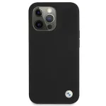 Telefoni &uuml;mbris BMW BMHCP13XSILBK For Apple iPhone 13 Pro Max, must v., Apple