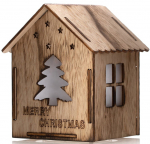 Dekoratsioon DecoKing Hut LED Decoration Furo, 10.5 cm, 13 cm, pruun