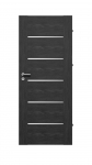 Siseukseleht Domoletti Atlanta, parempoolne, antratsiit tamm v., 203 x 64.4 x 4 cm