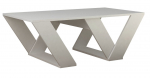 Kohvilaud Kalune Design Pipra, valge v., 110 cm x 60 cm x 40 cm