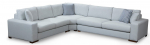 Nurgadiivan Hanah Home Loop 20, hele pruun v., vasak, 282 x 322 cm x 85 cm