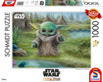 Pusle Schmidt Star Wars The Mandalorian Child&rsquo;s Play 59955, 69.3 cm x 49.3 cm, 1000 tk, roheline v.