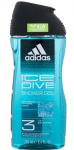 Meeste kehapesugeel Adidas Ice Dive, 250 ml