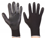 Kindad kummeeritud Okko C22CBUB, must v., L, 12 tk