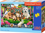 Pusle Castorland Pets in the Park B-018444, 32 cm x 23 cm, 180 tk, mitmev&auml;rviline