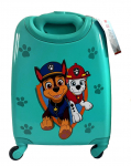 Laste kohver Nickelodeon Paw Control, eriv&auml;rviline/roheline v., 32 l, 32 x 23 x 48 cm