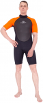 Allveekost&uuml;&uuml;m Scorpena Hawaii Shorty 02464, must v./oranž v.