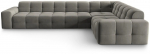 Nurgadiivan Micadoni Home Kendal Velvet 6 Seats, tumehall v., parem, 332 x 231 cm x 79 cm