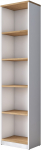 P&otilde;randariiul Kalune Design HC111 2639, valge v./p&auml;hklipuu v., 161.8 cm x 40 cm x 25 cm