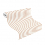 Tapeet Rasch Bambino XIX 252774, vin&uuml;&uuml;l, valge/liivakarva pruun