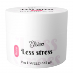 Vormitav k&uuml;&uuml;negeel Elisium Less Stress Nail Builder Gel, rose, 40 ml