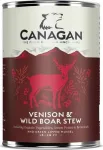 M&auml;rg koeratoit Canagan Venison & Wild Boar Stew, hirveliha, 0.4 kg
