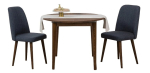 S&ouml;&ouml;gitoa komplekt Kalune Design Vina 1048, p&auml;hklipuu v./tumesinine v.