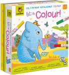 Joonistustarvik Ludattica Lets Colour, mitmev&auml;rviline