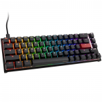 Juhtmega m&auml;nguklaviatuur Ducky Mecha Pro Cherry MX Speed Silver, EN, must v.