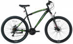 Jalgratas m&auml;gi- Bisan MTS4600, 29 ", 19" raam, must v./roheline v.