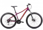Jalgratas m&auml;gi- Romet Jolene 7.2 Purple, 27.5 ", M raam, oranž/violetne