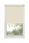 Ruloo Mini SV-02 SV-02, kreemjasvalge/h&otilde;bedane v. v&auml;lisilme, 57 cm x 150 cm