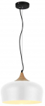 Valgusti rippuv AZzardo Parma AZ1330, E27, 1 x 60 W, must v.