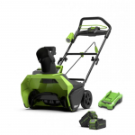 Akutoitel lumepuhur Greenworks GD40STK4X, 50.8 cm