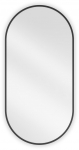 Peegel Mexen Loft, rippuv, 45 cm x 90 cm, must v.