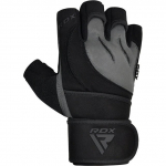 Raskej&otilde;ustiku kindad RDX Micro, must/hall, M