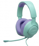 Juhtmega m&auml;nguri peakomplekt JBL Quantum 100M2, ts&uuml;aansinine (cyan) v.