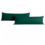 Dekoratiivpadjap&uuml;&uuml;r Restilo Amber, roheline, 40 cm x 145 cm, 2 tk