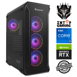 Statsionaarne arvuti Intop i7-12700F, 3 TB, DDR4 32 GB, SSD+HDD 1 TB 2 TB, Nvidia GeForce RTX 5070Ti 16 GB GDDR7