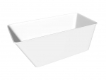Vann, teisaldatav SPN Napoli, 160 cm x 70 cm x 62 cm, ristk&uuml;lik, valge