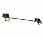 Valgusti seinale Trio ENRICO 281479332, GU10, 3000 &deg;K, 2 x 4.9 W, must v.