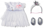 Riiete komplekt nukule Zapf Creation Baby born Ballerina 837276, valge v./h&otilde;be v.