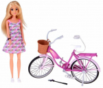 Nukk aksessuaaridega Anlily Cycling Trip ZA5698, 30 cm, mitmev&auml;rviline