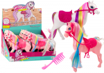 M&auml;ngukujuke, koos tarvikutega, hobune Lean Toys Cute, 20 cm, (v&auml;rv/disain valitakse juhuslikult)