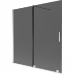 Vannisein Mexen Velar, 160 cm x 150 cm, kroom/grafiit
