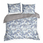 Voodipesukomplekt Premium PT-279, sinine v./valge v., 70 x 80 cm, 200 x 220 cm, 3 os.