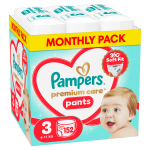 P&uuml;ksm&auml;hkmed Pampers Premium Care Pants, 3 suurus, 6 - 11 kg, 152 tk