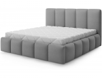 Voodi kahekohaline Edvige Sola 04, 180 x 200 cm, hall v., ilma madratsita