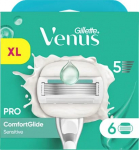 Asendusterad raseerijatele Gillette Venus Pro ComfortGlide Sensitive, 6 tk