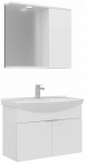 Vannitoa m&ouml;&ouml;bli komplekt Kalune Design Purus, valge v., 50 cm x 80 cm x 58 cm