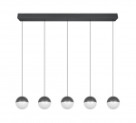 Valgusti lagi Reality Senta, LED, 3000 &deg;K, 5 x 5 W, valge v./antratsiit v.