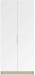 Riidekapp Mirtillo With Two Mirrors, ka&scaron;miir v., 60 cm x 100 cm x 216 cm, peegliga, 2 tk