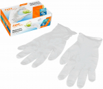 Kindad lateks Simple Solution 00956, valge v., S, 100 tk
