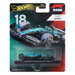 M&auml;nguauto Mattel Hot Wheels Premium F1 Aston Martin JKD87, 1:64, sinine v.