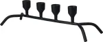 K&uuml;&uuml;nlahoidja A98200710, metall, 12 cm, must v.